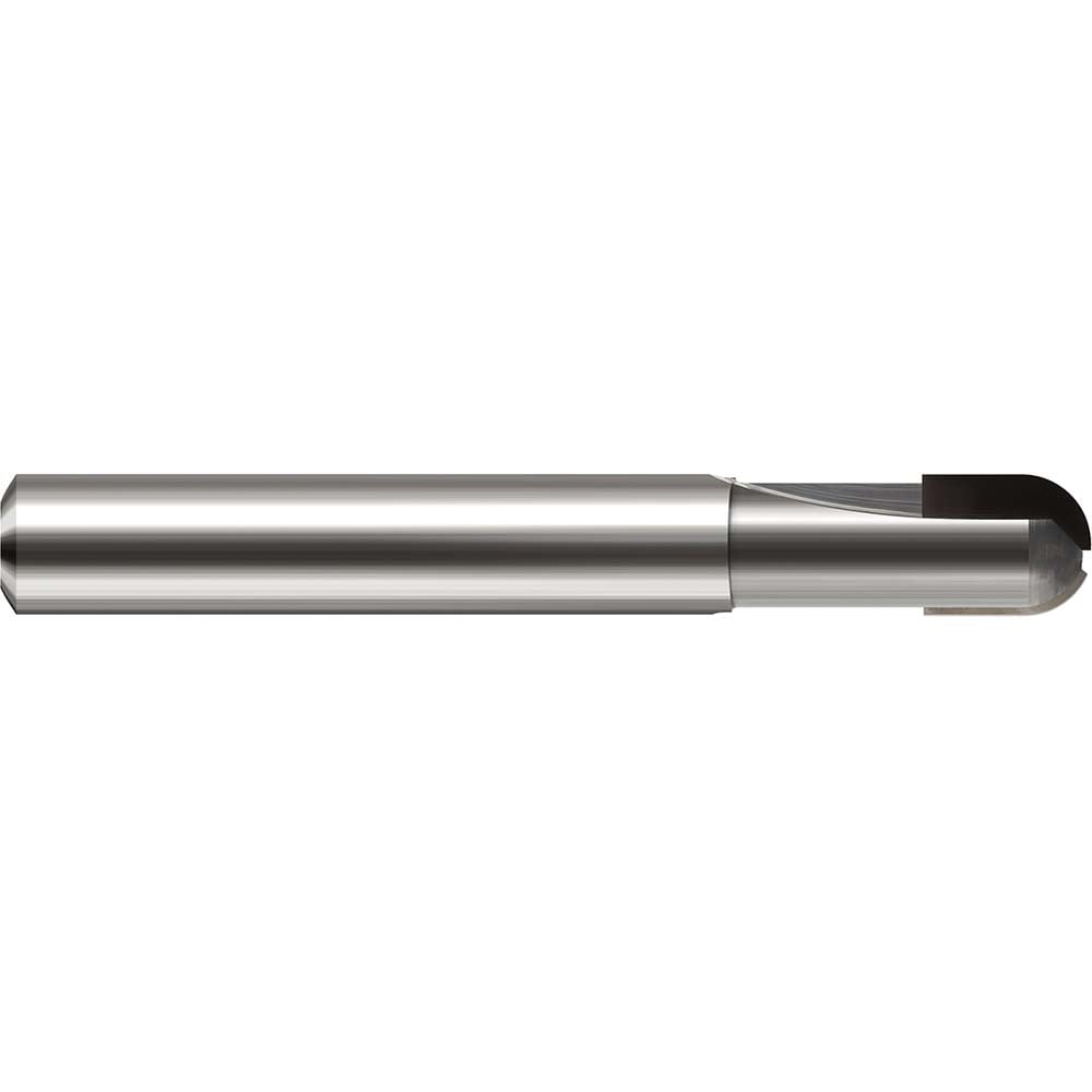 Harvey Tool 12032 Ball End Mill: 0.5" Dia, 0.5" LOC, 2 Flute, Brazed Solid Carbide Image