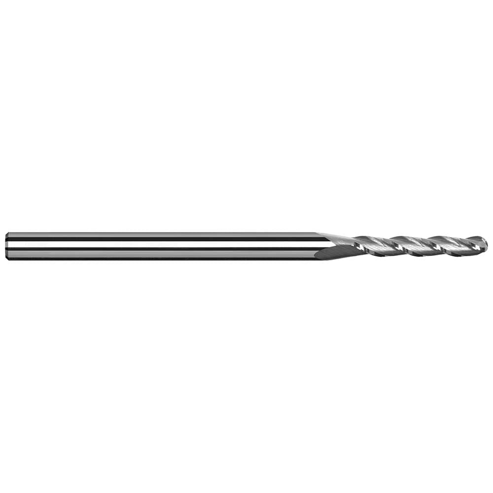 Harvey Tool 850062 Ball End Mill: 0.062" Dia, 0.312" LOC, 3 Flute, Solid Carbide Image