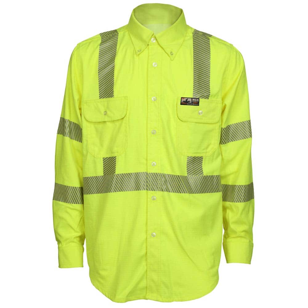 MCR Safety - Work Shirt: Arc Flash, Dual Hazard, Flame-Resistant & High ...