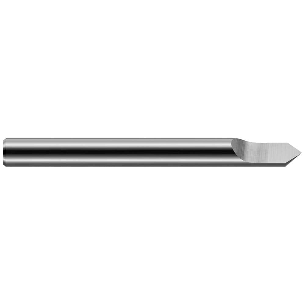 Harvey Tool 30130 Engraving Cutter: 90 °, 1/4" Dia, Pointed, Solid Carbide 