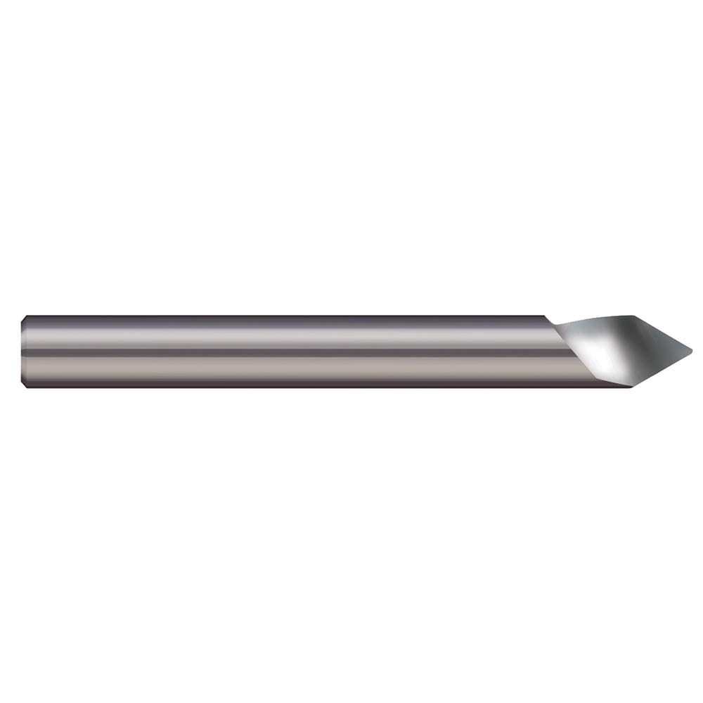 921655-2 Engraving Tool: Single End, Carbide, Bright (Uncoated), .004 in  Tip Dia., 1/2 in Lg of Cut