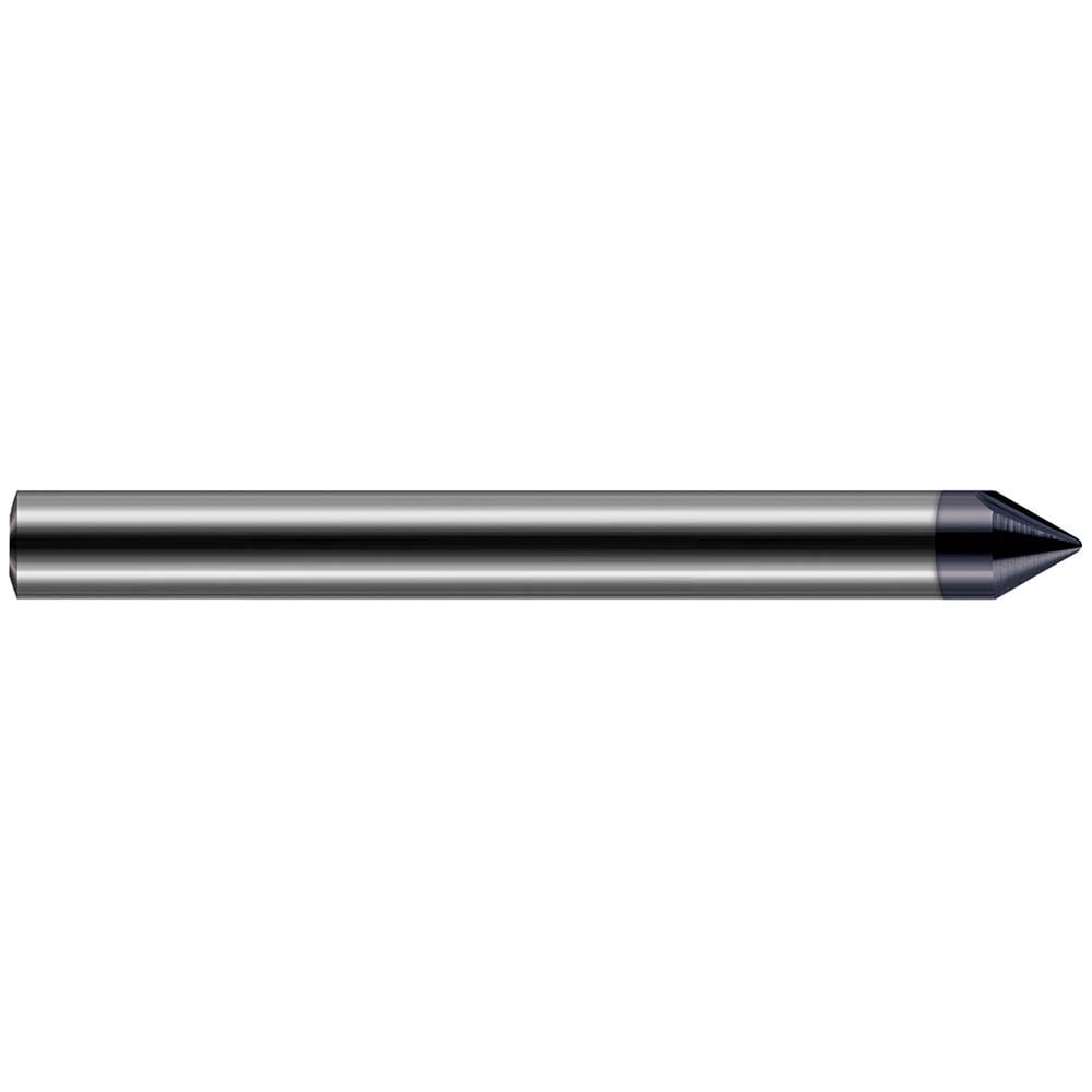 Harvey Tool 857508-C6 Engraving Cutter: 20 °, 1/8" Dia, Tip Radius Point, Solid Carbide Image