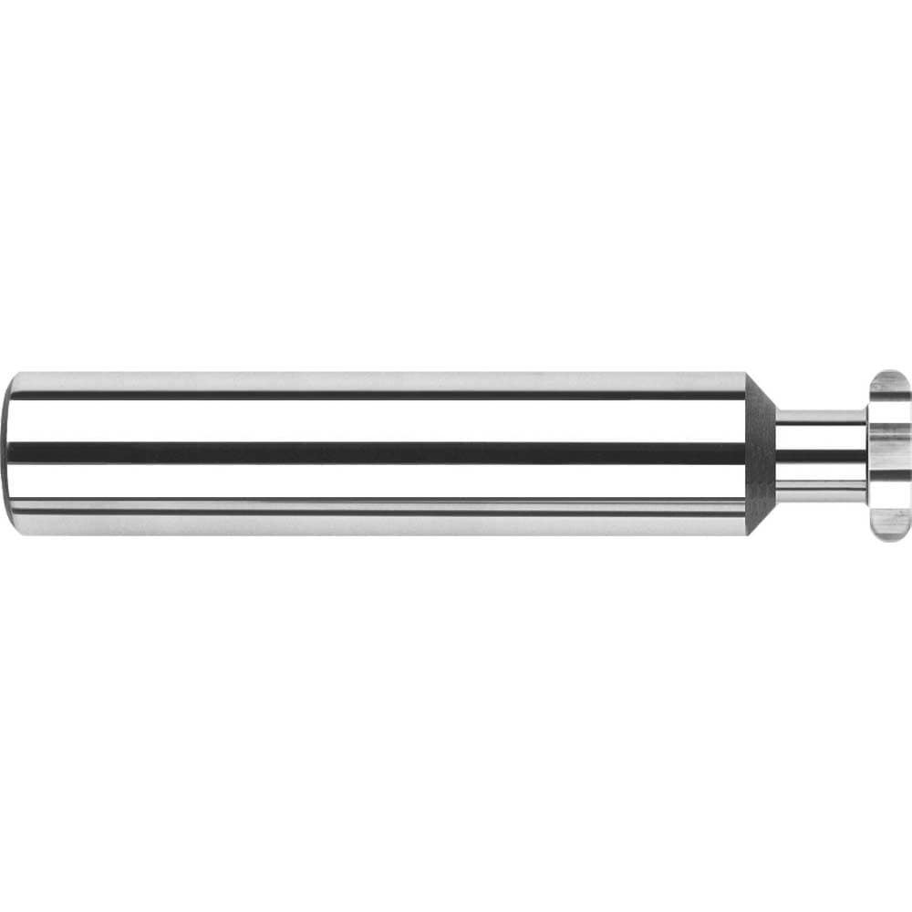 Harvey Tool 898578 Woodruff Keyseat Cutter: 0.5" Cut Dia, 0.1562" Cut Width, 1/2" Shank Dia, Straight Tooth Image