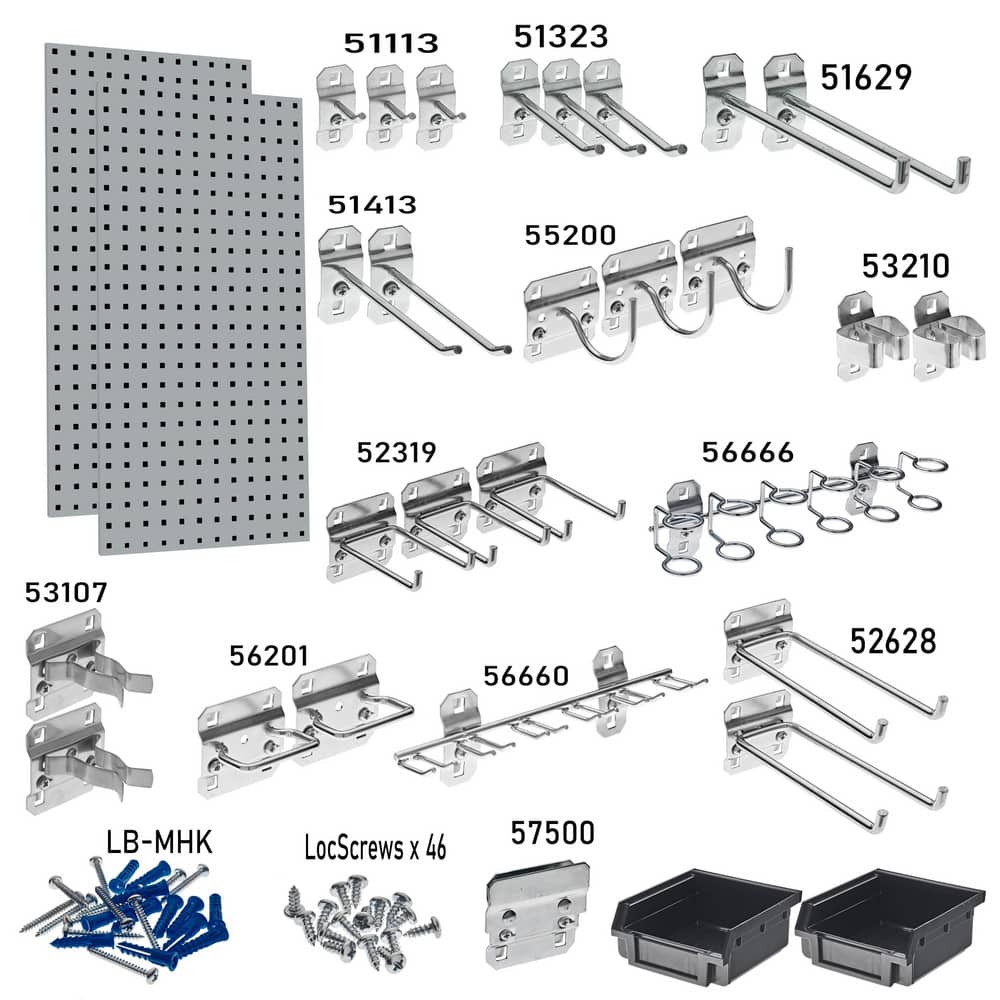 Triton Products - Pegboard Kit: 36 x 18, Steel