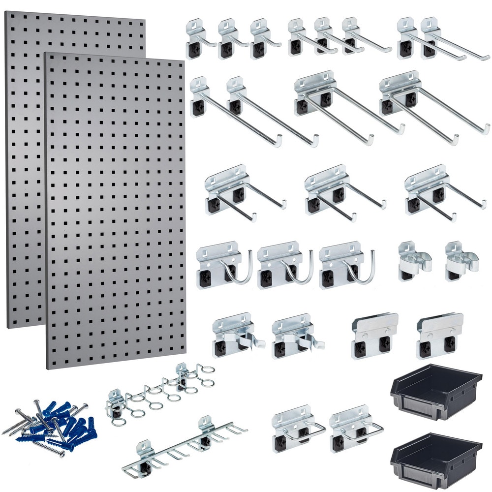 Pegboard Kit: 36 x 18", Steel