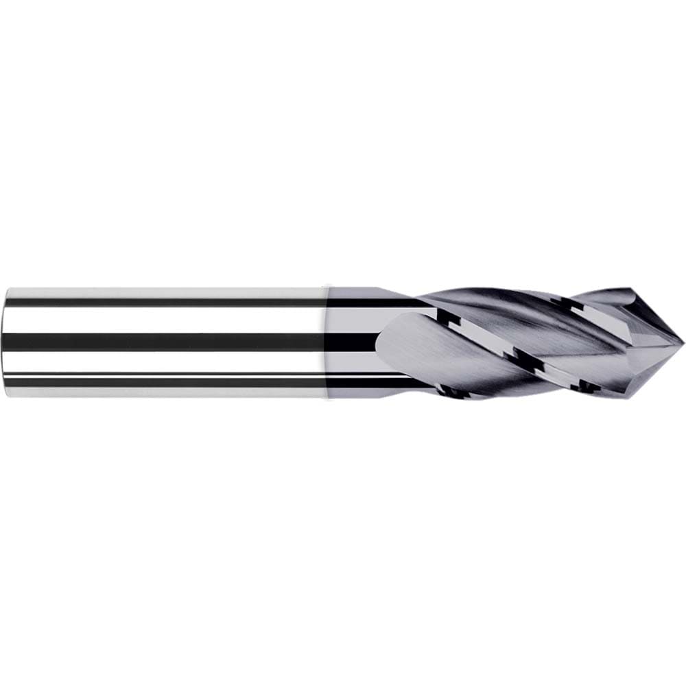 Harvey Tool 26532-C3 Drill Mill: 1/2" Dia, 1" LOC, 4 Flutes, 82 ° Point, Solid Carbide Image