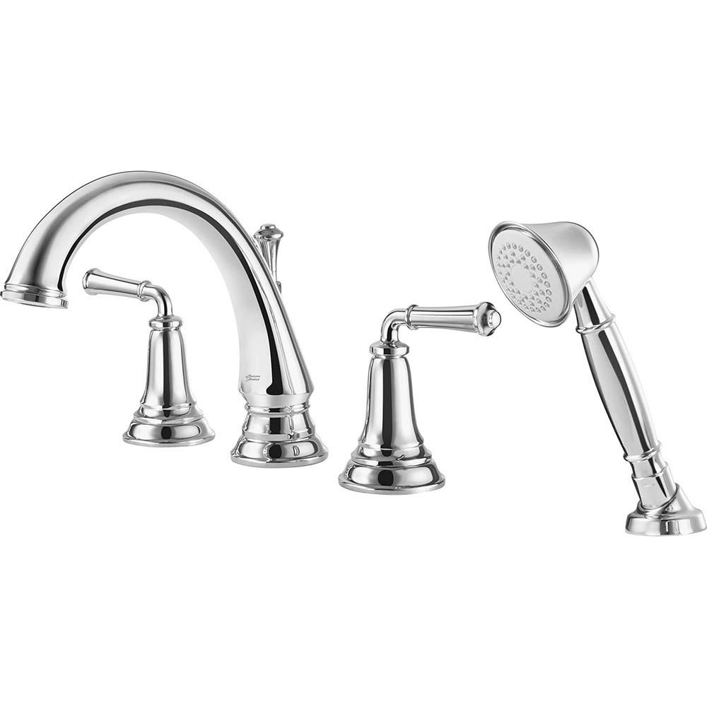 American Standard - Delancey® Bath Tub Faucet With Personal Shower for  Flash® Rough-In Valve With Lever Handles | MSC Direct, image size:1000x1000