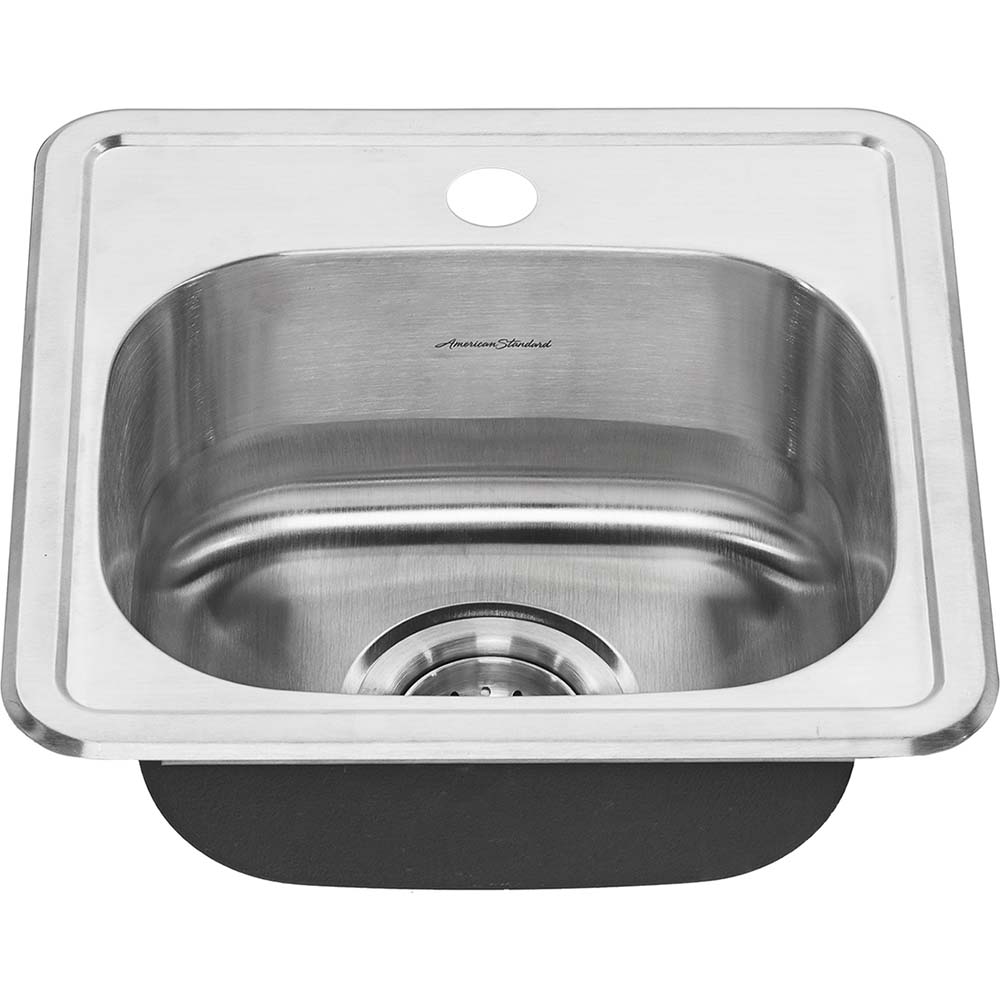 American Standard Single Bowl Stainless Steel Kitchen Sink Stainless