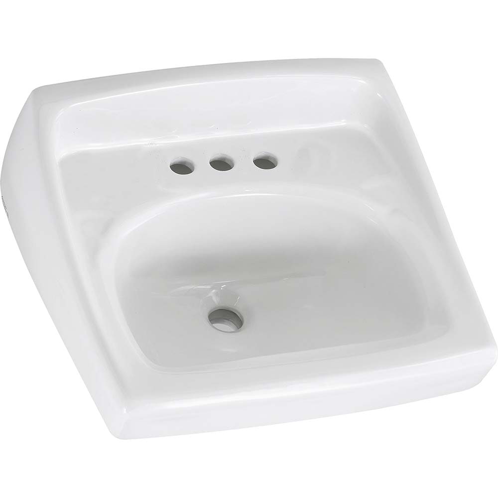 American Standard - Sink: Wall-Hung Mount, Vitreous China | MSC ...