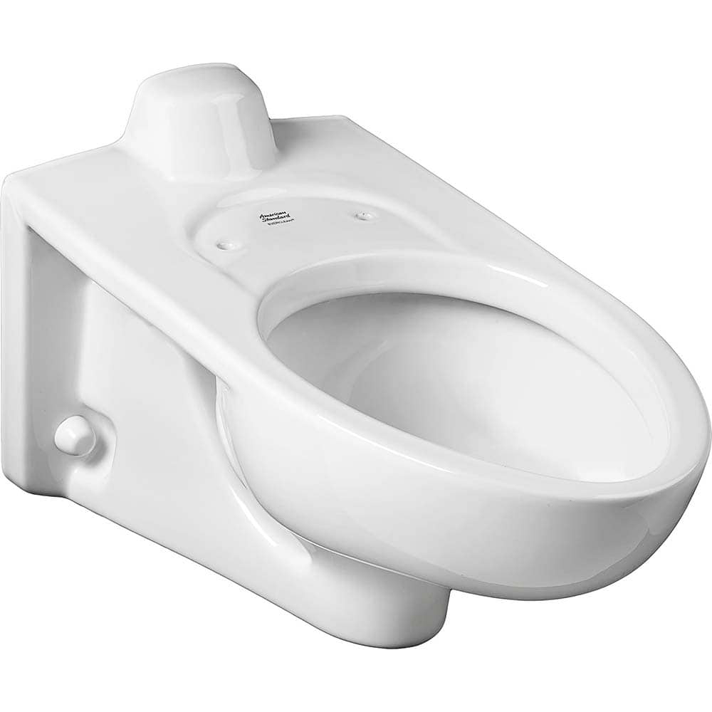 American Standard 2634101.02 Toilets; Type: Wall mounted toilet ; Bowl Shape: Elongated ; Mounting Style: Wall Mounted ; Gallons Per Flush: 1.1 ; Overall Height: 15 ; Overall Width: 14 