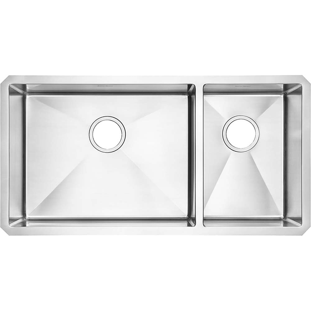 American Standard Double Bowl Kitchen Sink Stainless Steel MSC Direct   1392402 21 