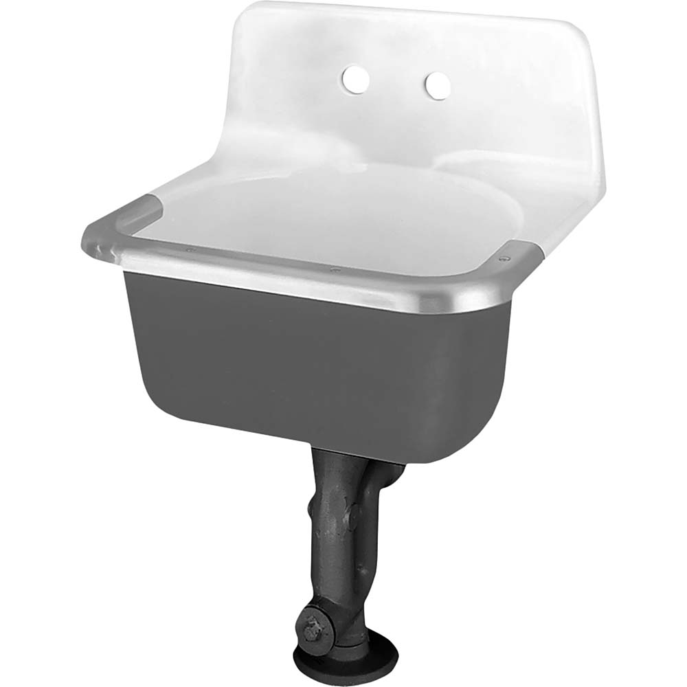American Standard Service Sink Cast Iron 13924071 MSC Industrial Supply