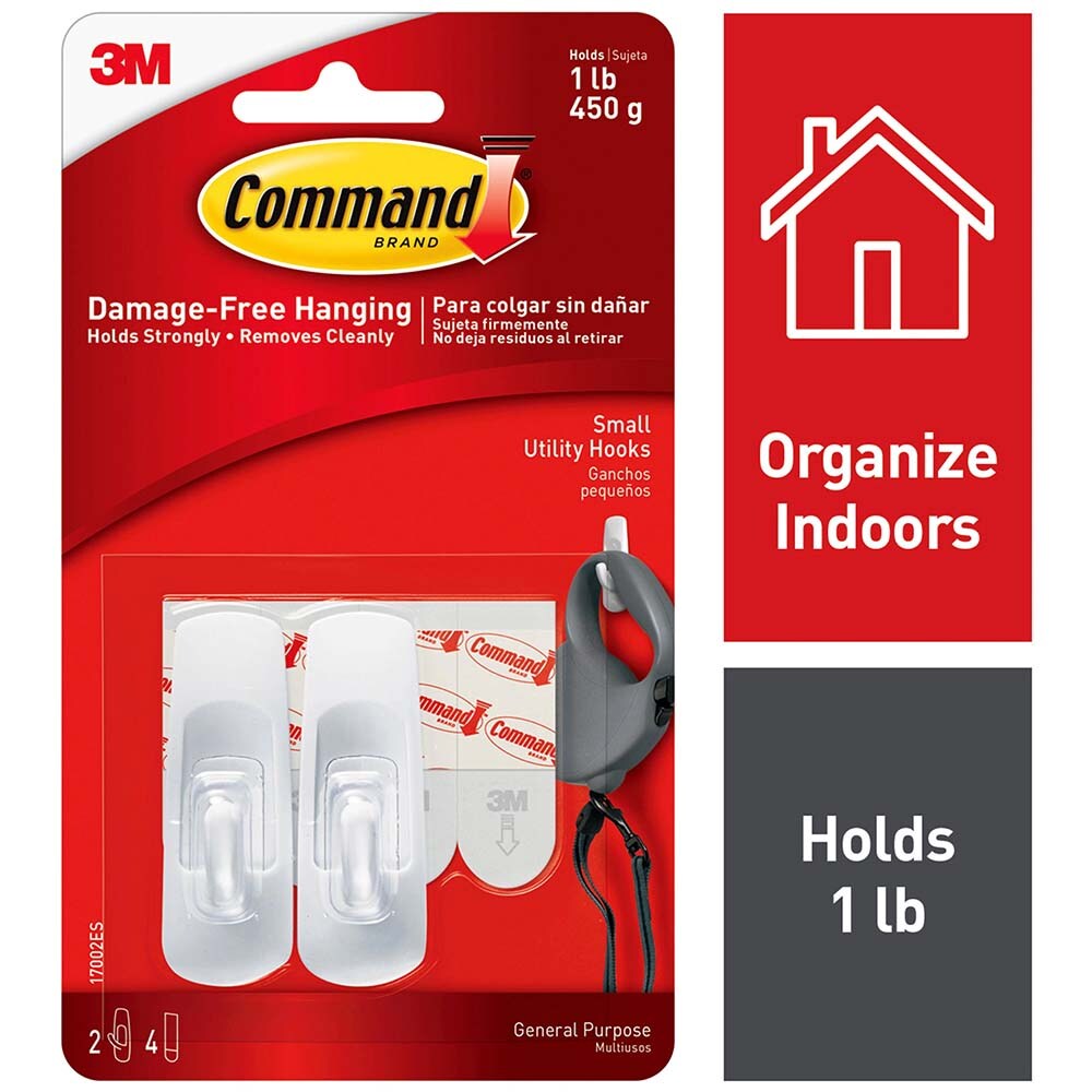 All-Purpose & Utility Hooks; Material: Plastic ; Color: White