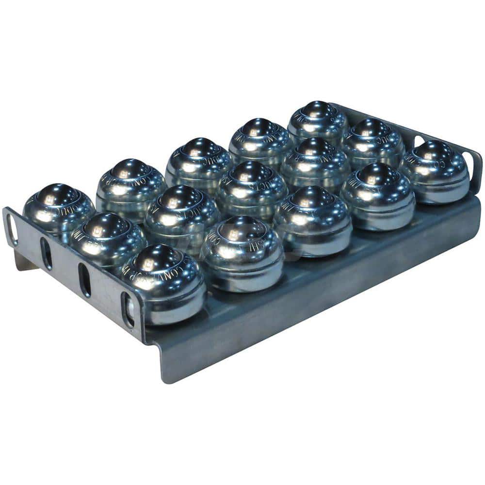 Conveyor Accessories; Type: Ball Transfer Plate ; Width (Inch): 6 ; For Use With: 7F, 8F, 9F, 10F, and 11F frames; 7F, 8F, 9F, 10F, and 11F frames ; Overall Height: 3.5000in ; Material: Steel ; Overall Length (Inch): 10.00