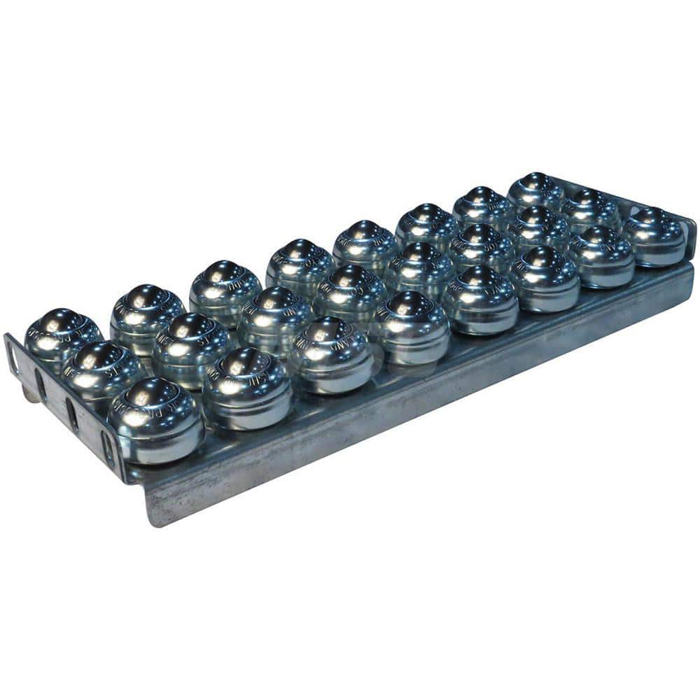 Conveyor Accessories; Type: Ball Transfer Plate ; Width (Inch): 6 ; For Use With: 7F, 8F, 9F, 10F, and 11F frames; 7F, 8F, 9F, 10F, and 11F frames ; Overall Height: 3.5000in ; Material: Steel ; Overall Length (Inch): 16.00