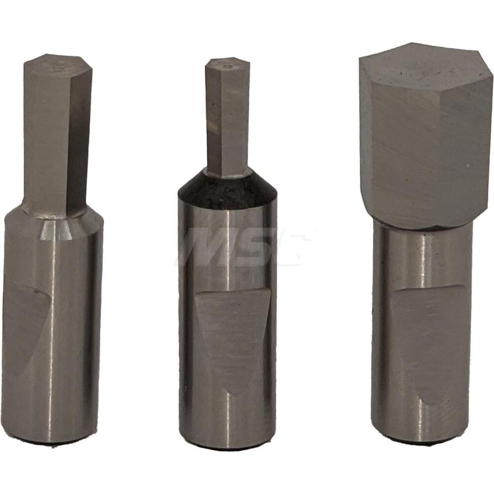Hexagon Broaches; Hex Size: 0.7812 ; Maximum Length of Cut (Inch): 0.400in ; Coated: Uncoated ; Broach Coating: Uncoated ; Overall Length (Decimal Inch): 2.75 ; Overall Length (Inch): 2.75