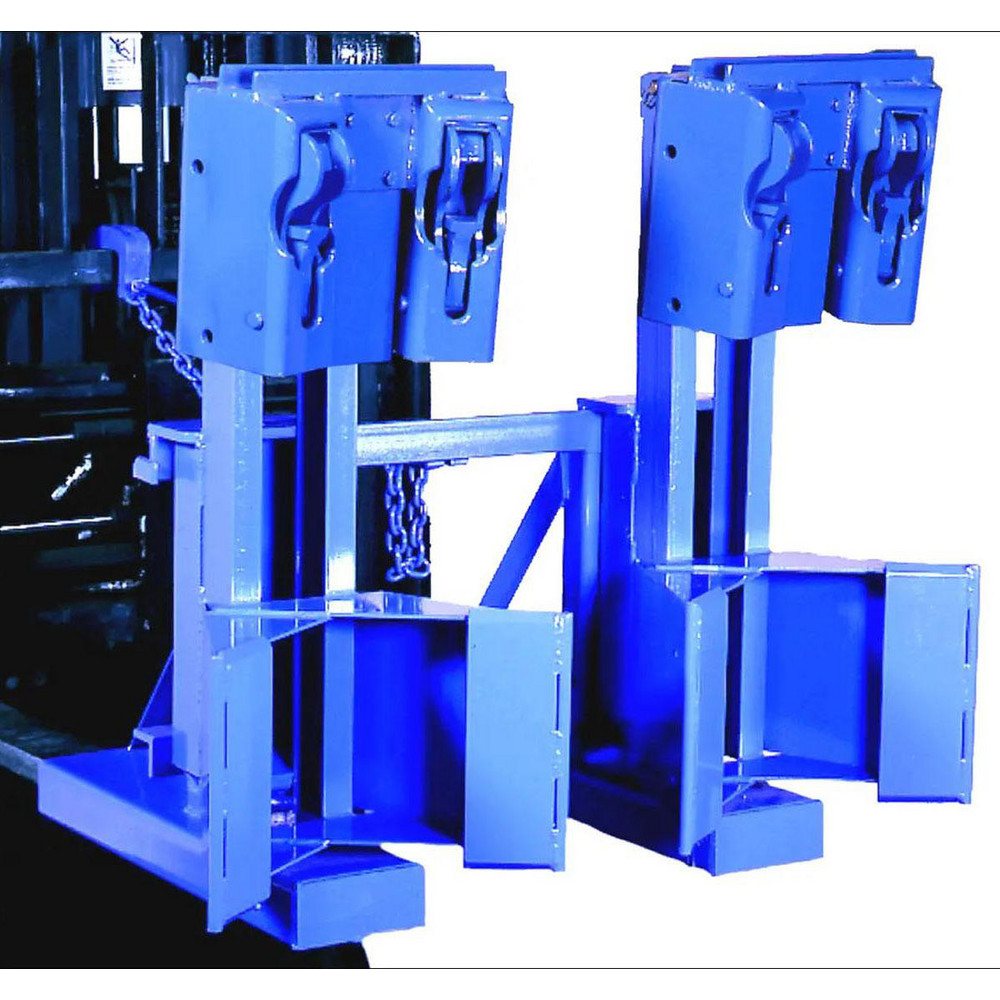 Morse Manufacturing Forklift Drum Handler (2) 30 55 & 85 gal Drum