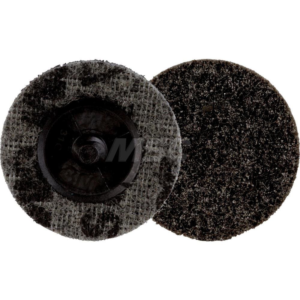 Quick-Change Disc: Roloc TR, 2" Dia, Ceramic, Non-Woven