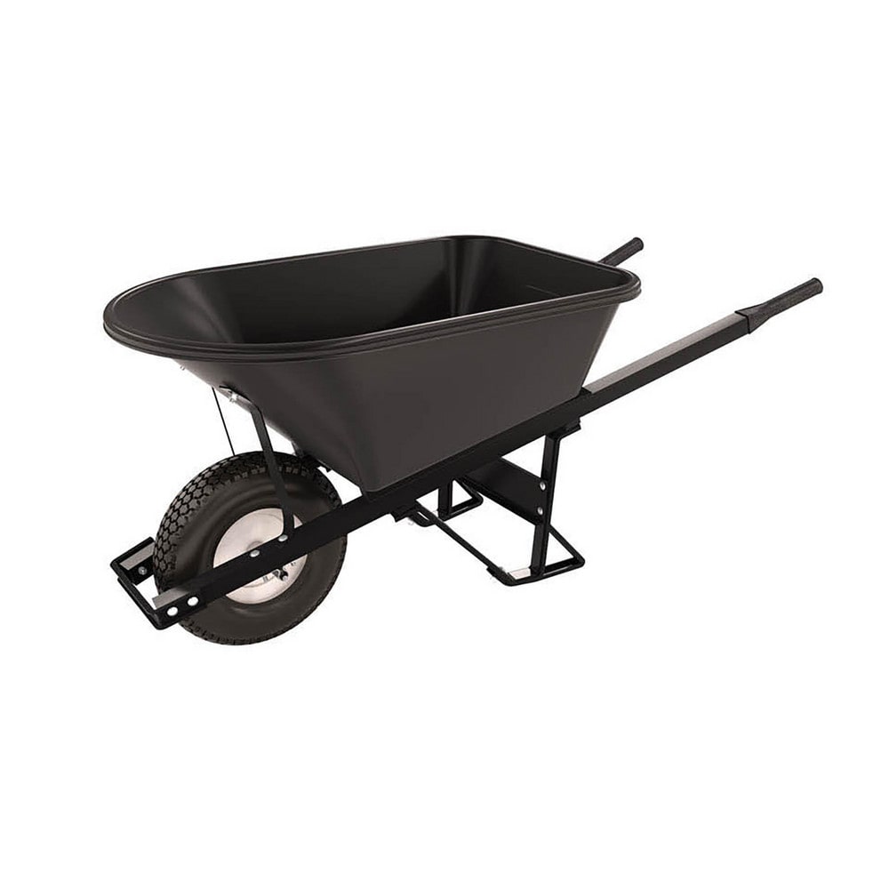 Bon Tool - Wheelbarrows; Volume Capacity: 5.8 ; Load Capacity: 250 ...