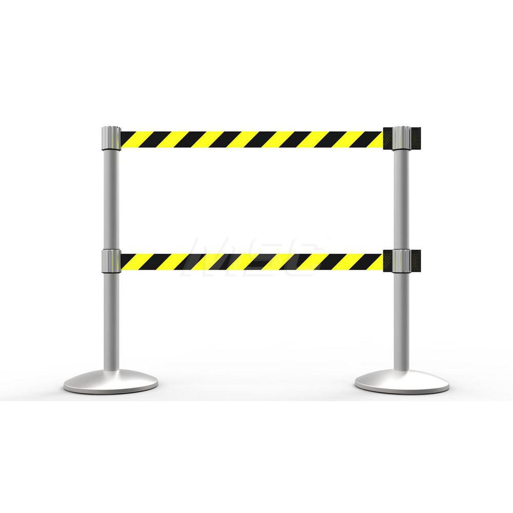 Banner Stakes - Free Standing Retractable Belt Barrier Post: 40