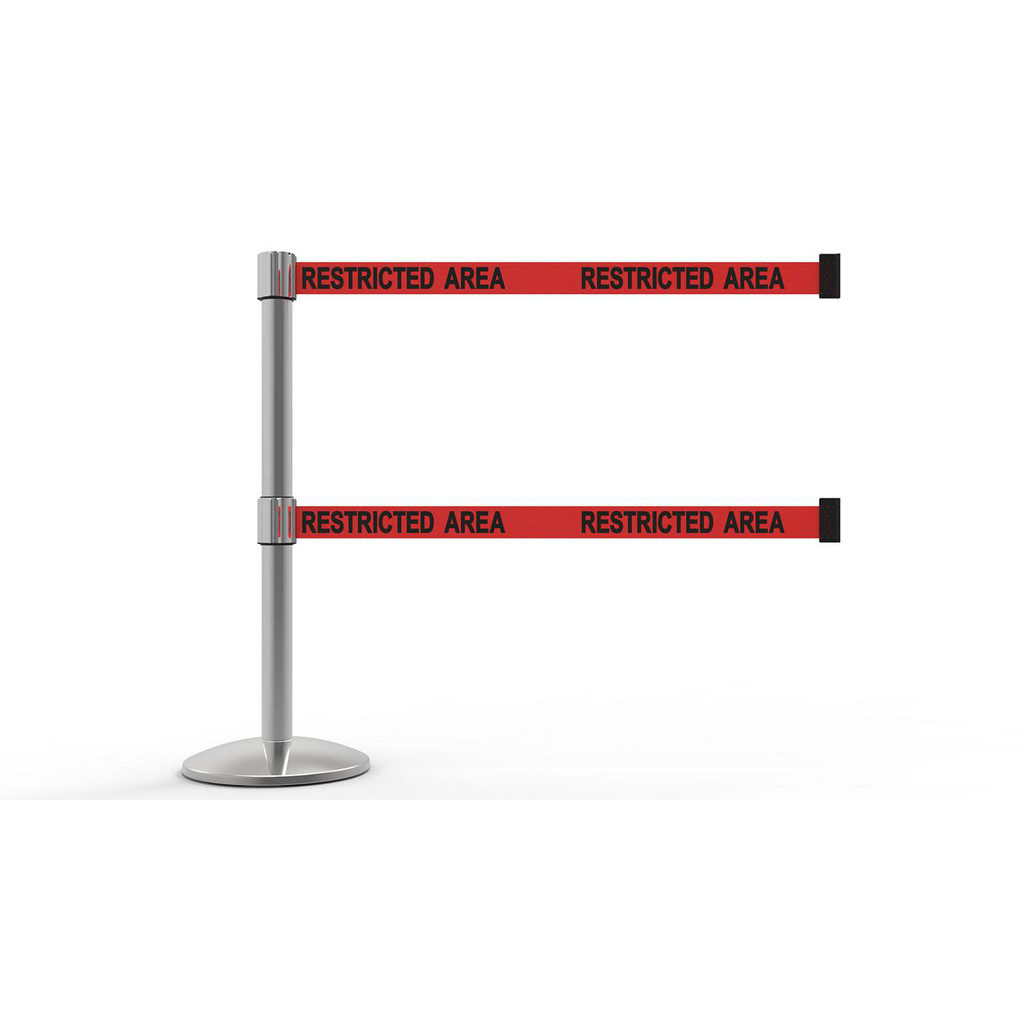 Banner Stakes - Free Standing Retractable Belt Barrier Post: 40