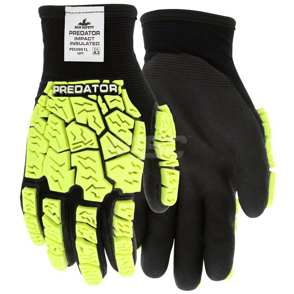 MCR SAFETY PD3951XL Cut, Puncture & Abrasive-Resistant Gloves: Size XL, ANSI Cut A3, ANSI Puncture 2, Polyvinylchloride, Nylon 