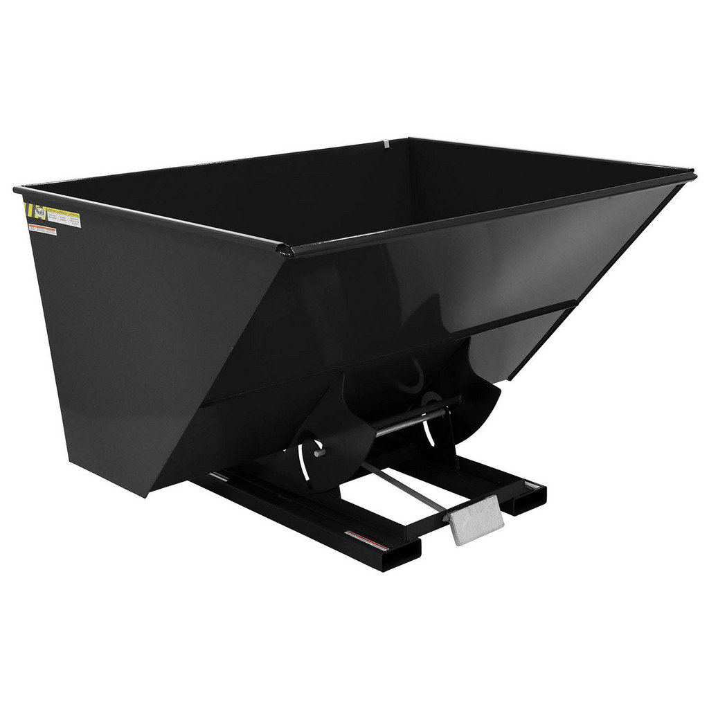 Hopper 68 Rack Vestil - Stationary Tilt Hopper: 4,000 lb Capacity, 82