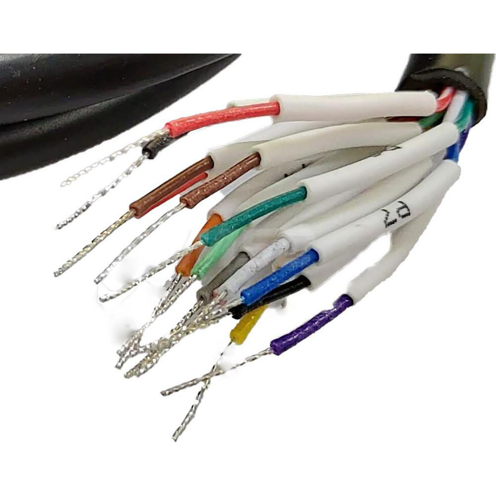 CompuCablePlusUSA - 5' Male Serial Connector DB15 Computer Data Cable ...