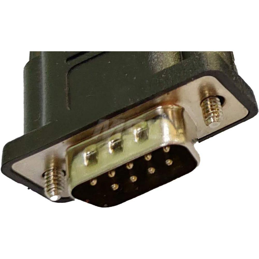 CompuCablePlusUSA 25' Male Serial Connector DB9 Computer Data Cable