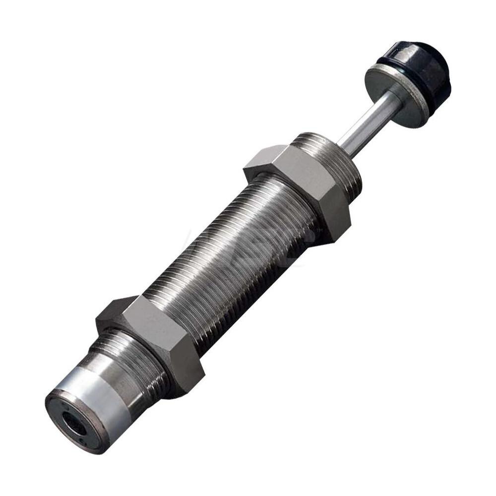 Standard-Duty Shock Absorber: 6 mm Rod Dia, 27.7 mm OD, 22 mm Stroke, M20 x 1.5 Thread