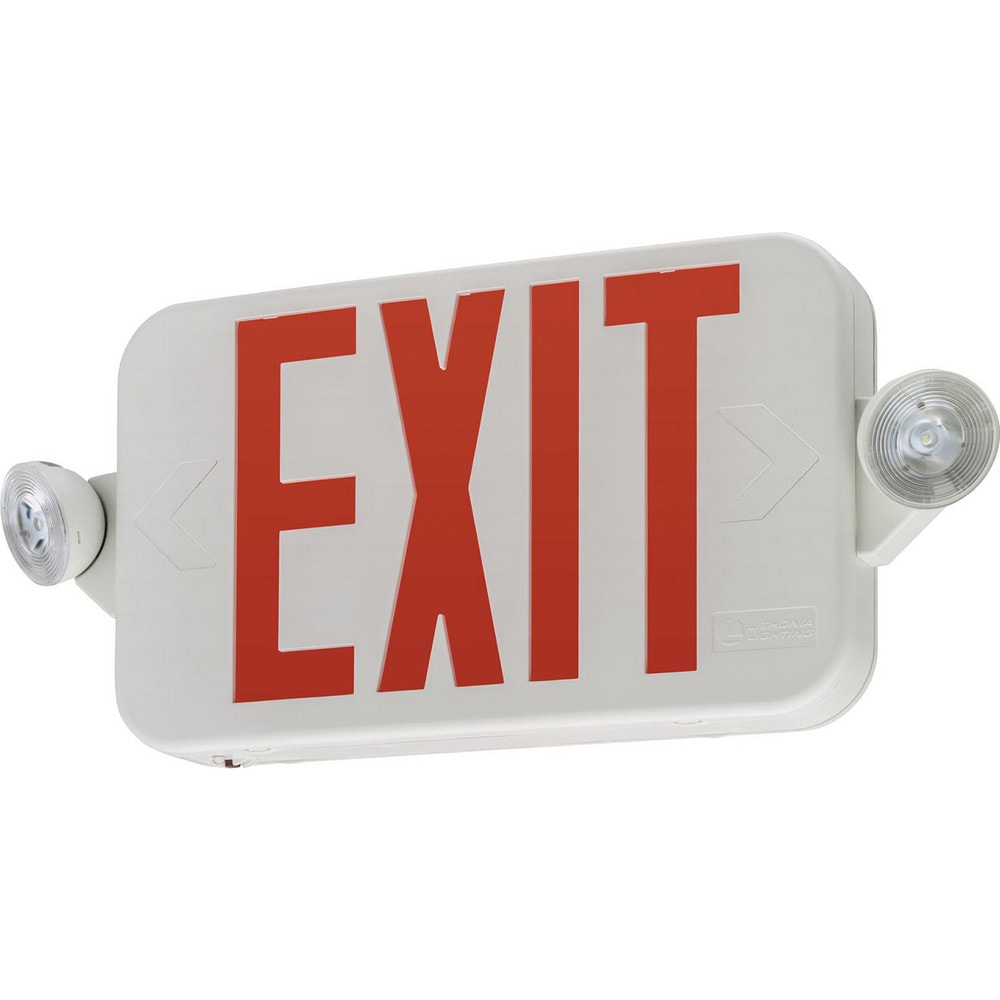 1 Face 3.2 Watt Surface & Wall Mount LED Combination Exit Signs