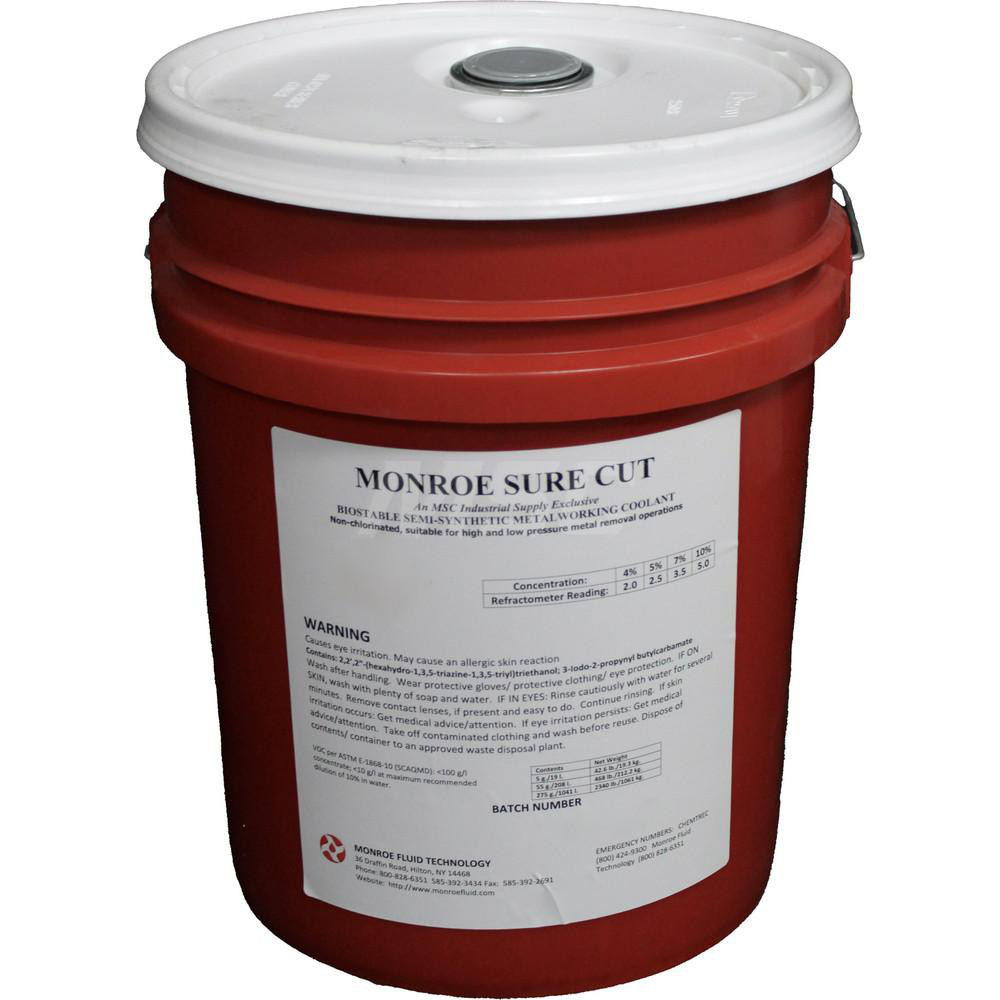 Monroe Fluid Technology Cutting & Grinding Fluid Monroe 5 gal Pail