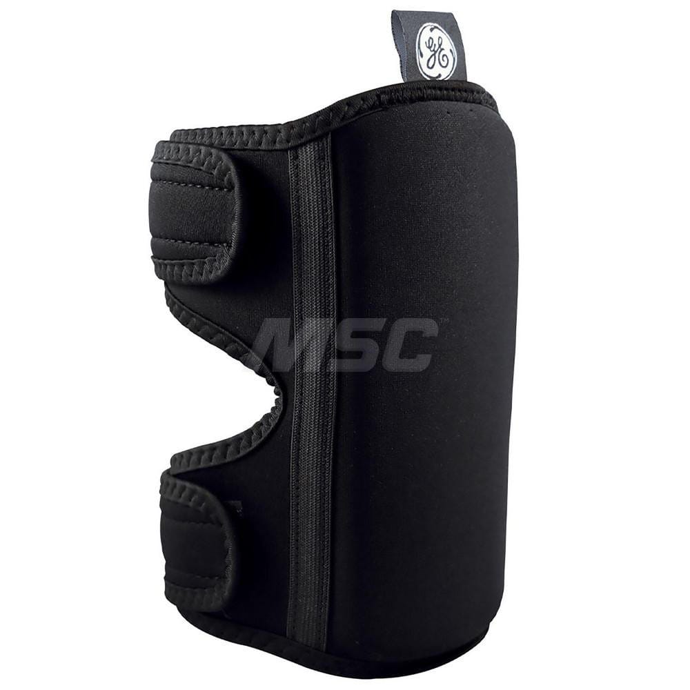 Knee Pad: Polyester Cap, Slip-On with Strap Closure, Universal