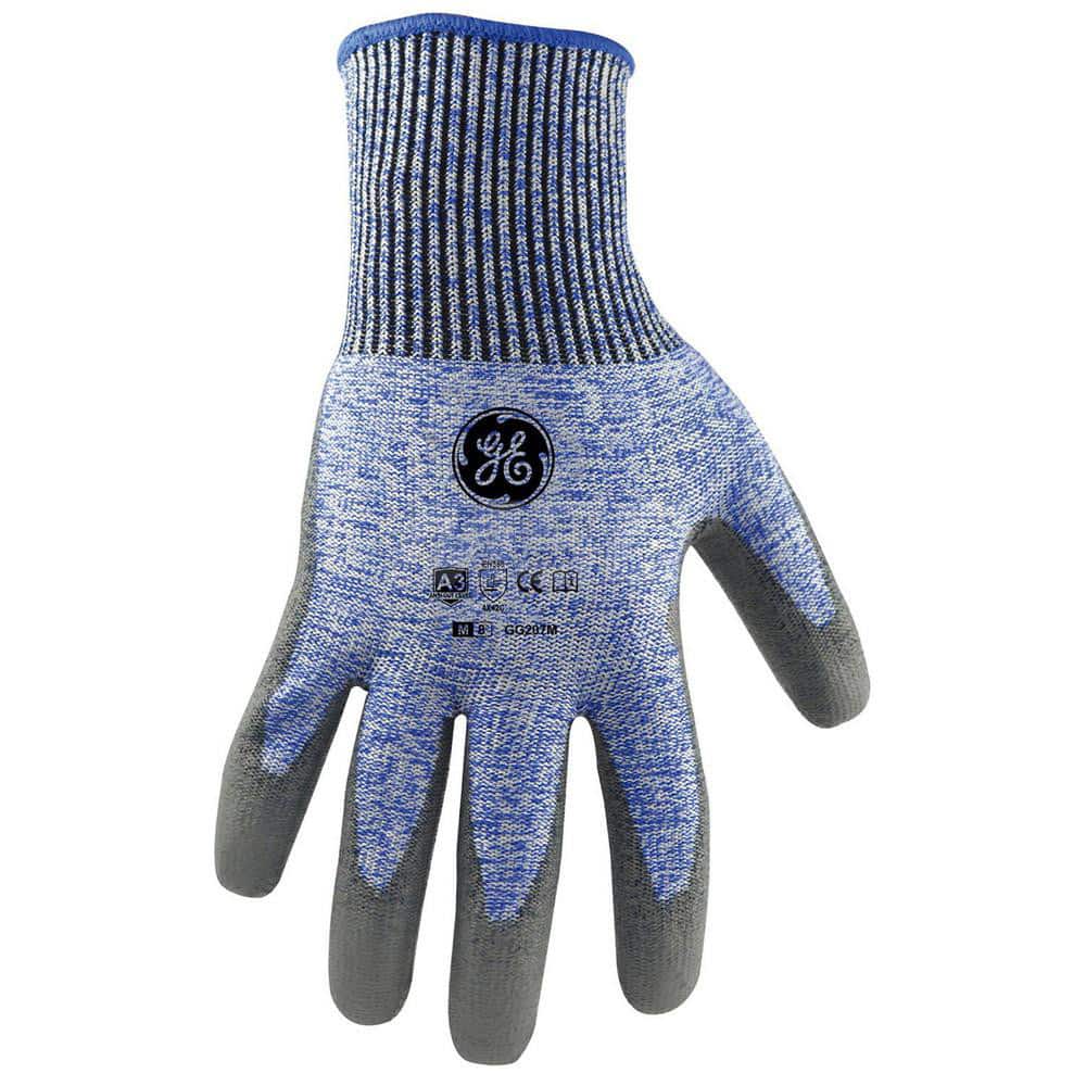 Cut, Puncture & Abrasive-Resistant Gloves: Size Universal, ANSI Cut A3, ANSI Puncture 2, Polyurethane
