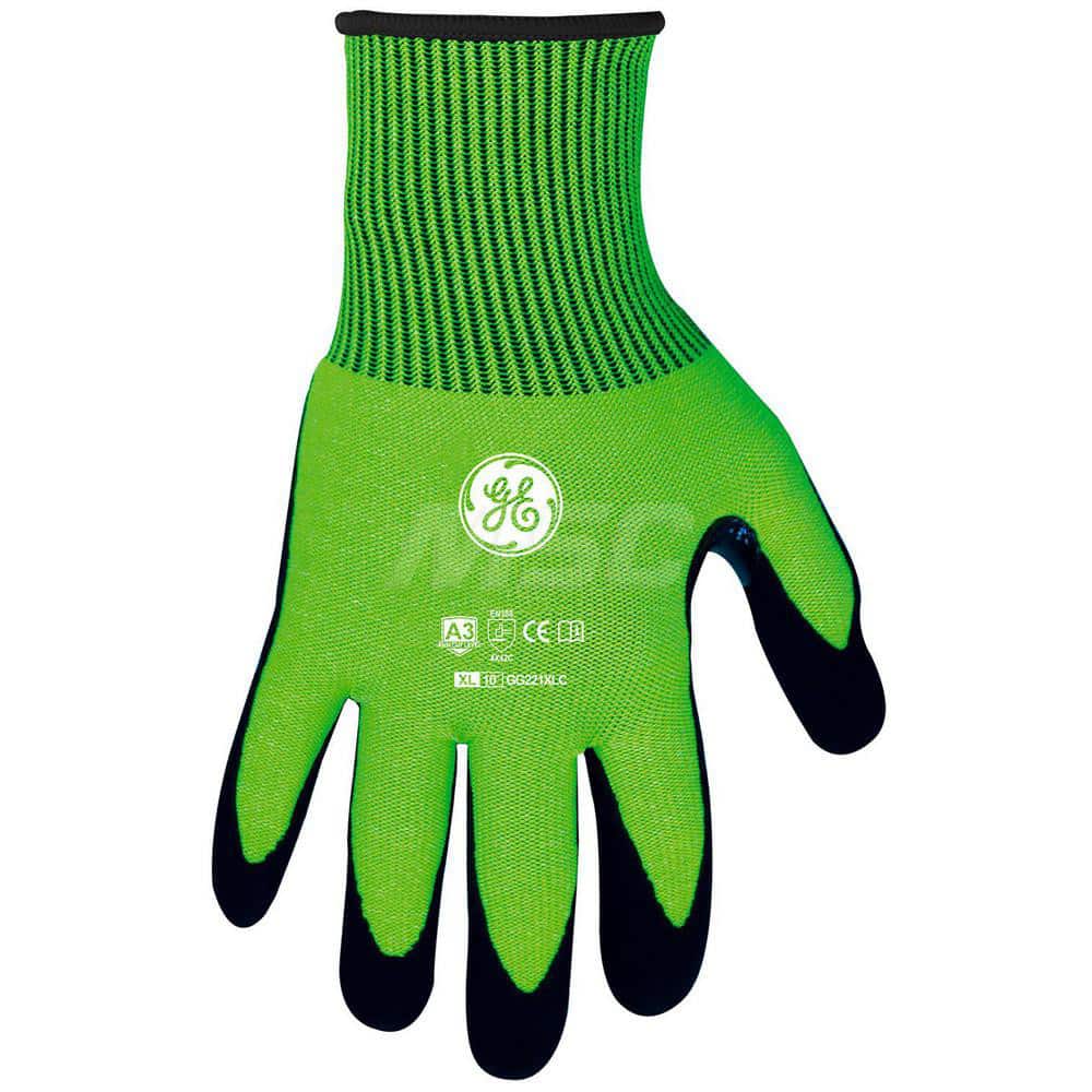 Cut, Puncture & Abrasive-Resistant Gloves: Size Universal, ANSI Cut A3, ANSI Puncture 2, Nitrile