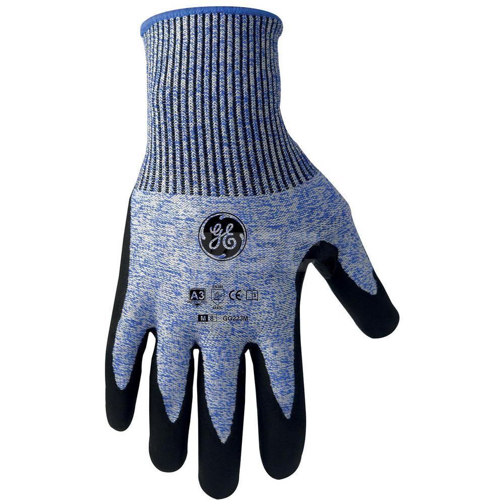 Cut, Puncture & Abrasive-Resistant Gloves: Size Universal, ANSI Cut A3, ANSI Puncture 2, Nitrile