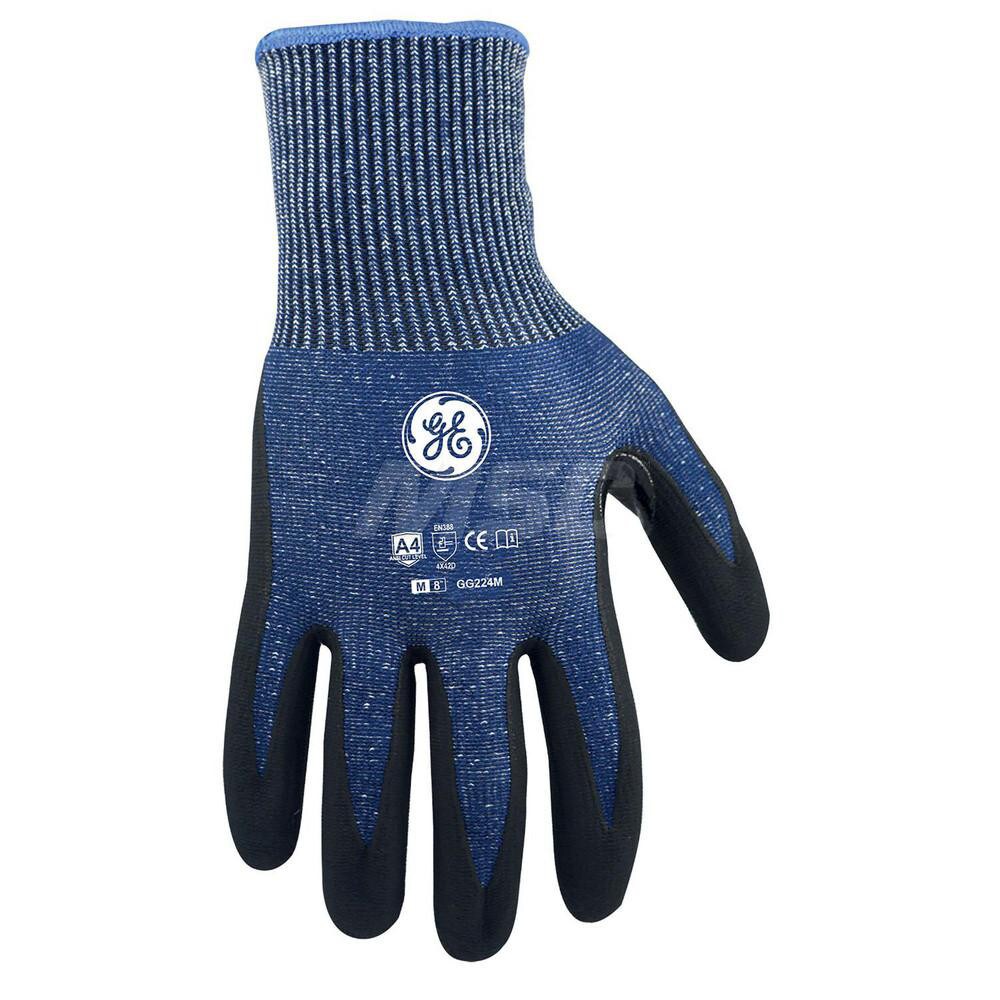 Cut, Puncture & Abrasive-Resistant Gloves: Size Universal, ANSI Cut A4, ANSI Puncture 1, Nitrile