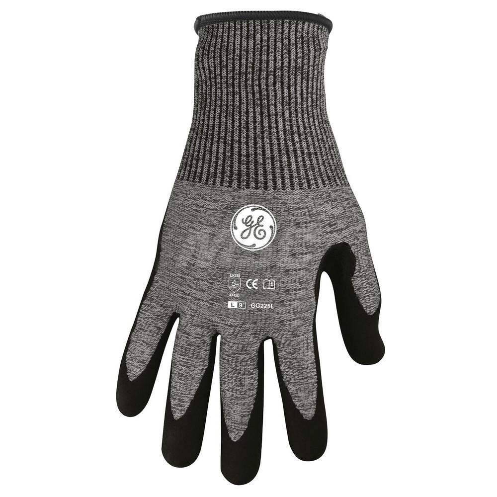 Cut, Puncture & Abrasive-Resistant Gloves: Size Universal, ANSI Cut A4, ANSI Puncture 2, Polyurethane