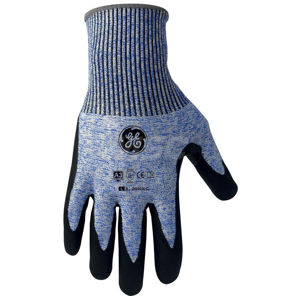 Cut, Puncture & Abrasive-Resistant Gloves: Size Universal, ANSI Cut A3, ANSI Puncture 2, Nitrile