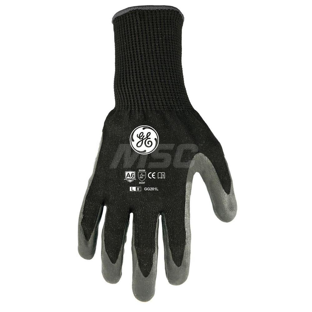 Cut, Puncture & Abrasive-Resistant Gloves: Size Universal, ANSI Cut A6, ANSI Puncture 3, Polyurethane