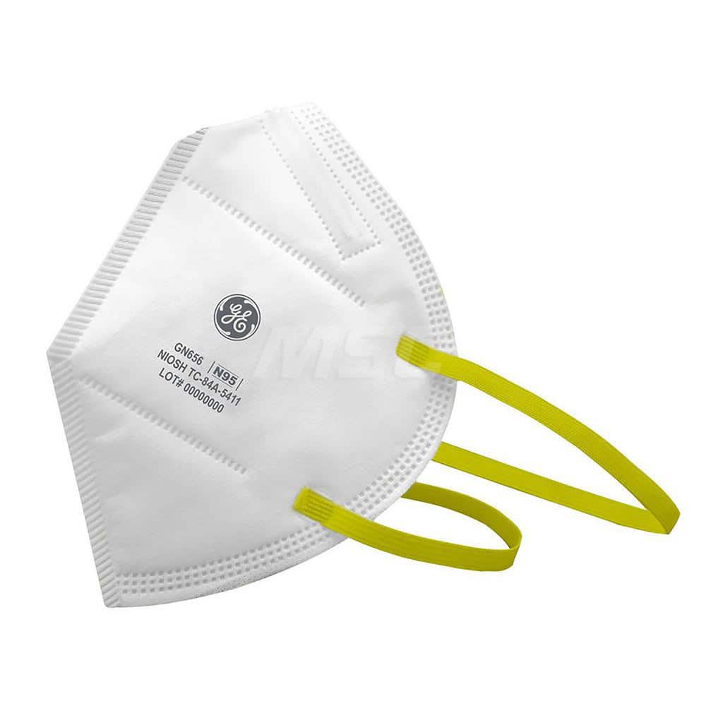 Disposable Particulate Respirator: Contains Nose Clip, White, Size Universal