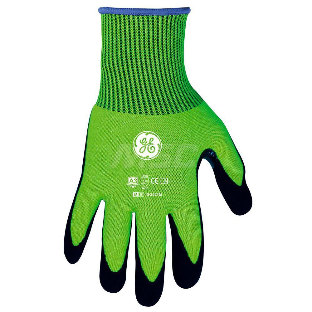 Cut, Puncture & Abrasive-Resistant Gloves: Size Universal, ANSI Cut A3, ANSI Puncture 2, Nitrile