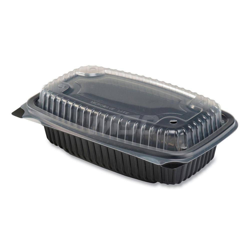 Food Storage Container: Rectangular, Flat Lid