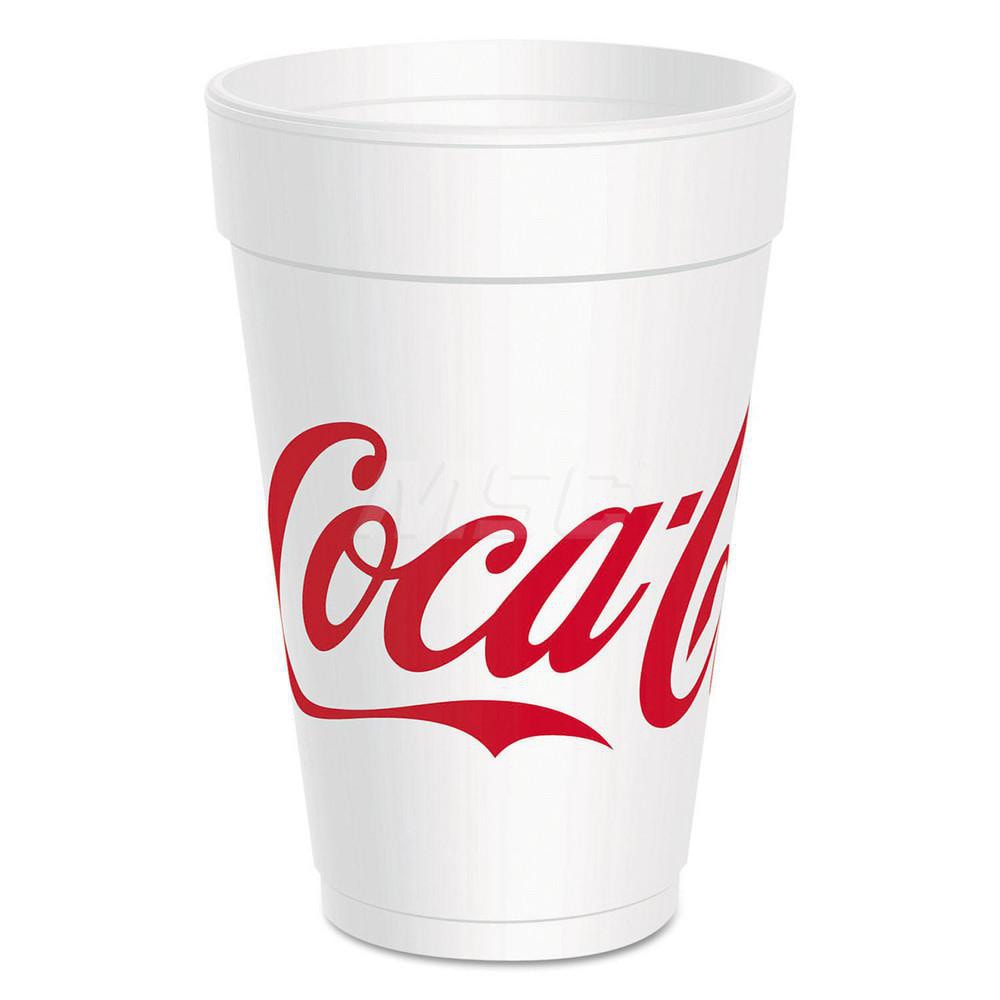 Paper & Plastic Cups, Plates, Bowls & Utensils; Cup Type: Hot,Cold ; Material: Foam ; Color: Red; White ; Capacity: 16.000 oz ; For Beverage Type: Cold; Hot ; Microwave-safe: No