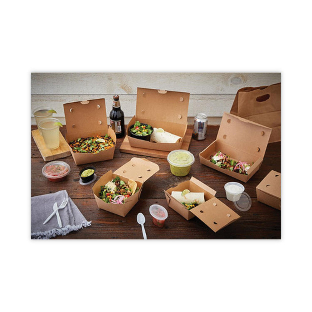 Pactiv Food Storage Container Square, Flat Lid MSC Direct