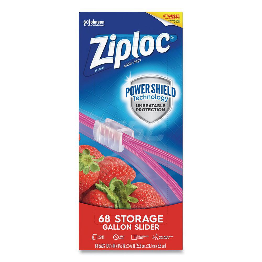 Ziploc - Storage Bag: 1 gal, Clear, Plastic - 76938901 - MSC Industrial  Supply