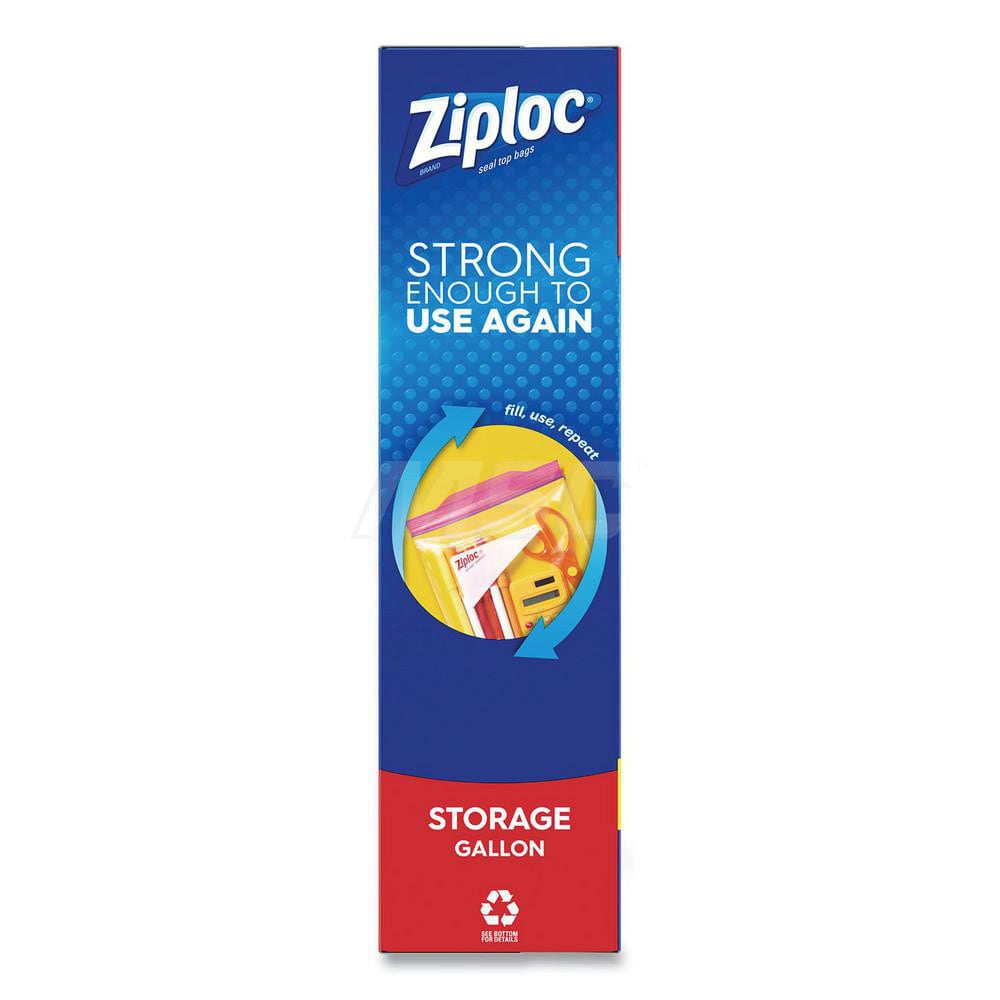 MSC Ziploc Storage Bag Capacity (English): 1 gallon; Width