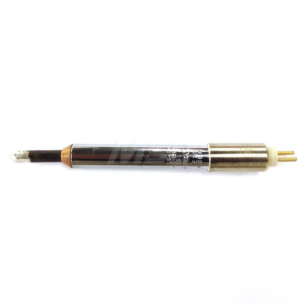 Wall Lenk LG400TE Soldering Iron Pointed Tip: 0.25" Point Width, 1" Long, 1/4" Dia 