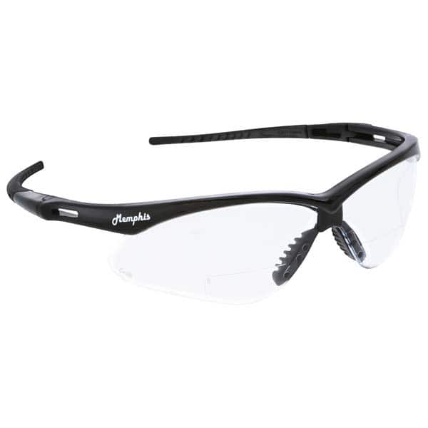 Safety Glass: Scratch-Resistant, Polycarbonate, Clear Lenses, UV Protection