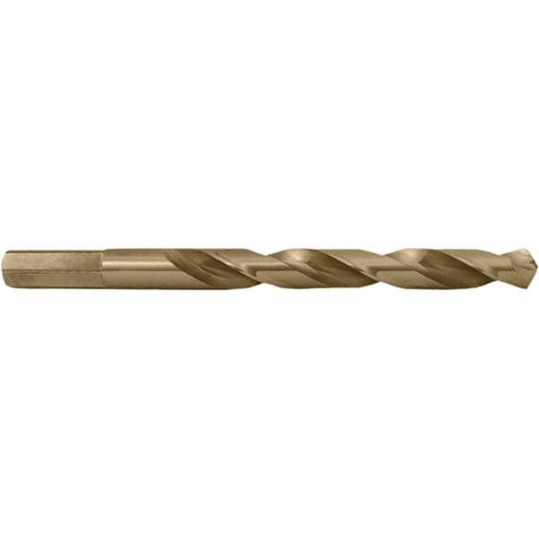 Jobber Length Drill Bit: 3/16" Dia, 118 °, Cobalt